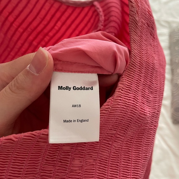 MOLLY GODDARD Pink Mini Dress - Picture 5 of 8